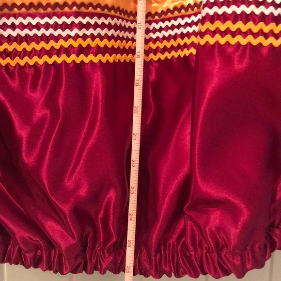 Seminole Satin Patchwork Jacket Handmade FSU - Picture 6 of 8